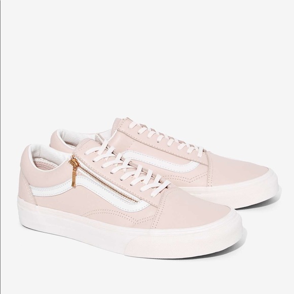 Iso Vans Old Skool Zip Pink | Poshmark